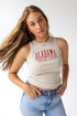 Alabama Epps Arch Full Length Ribbed Basic Tank