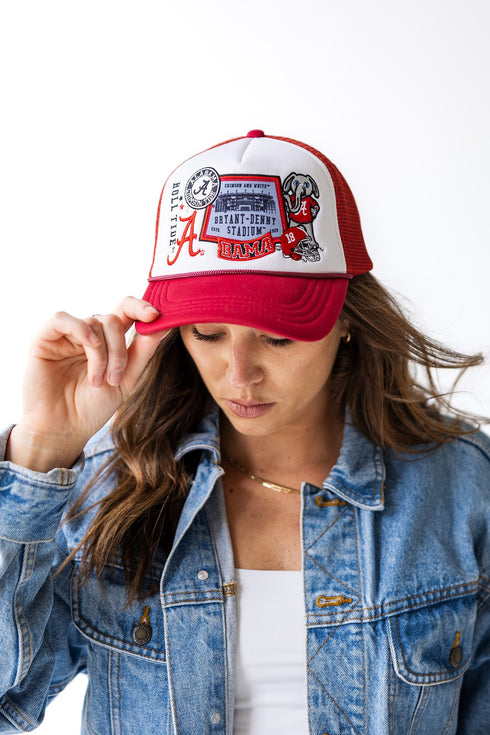 Alabama Layer Patch Foam Trucker Hat