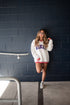 Arizona Allen Chenille Varsity V-neck Pullover