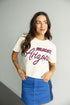 Arizona Lasso Luxe Heavyweight Crop Tee
