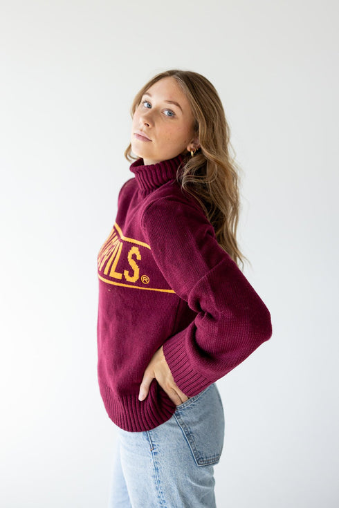 Arizona State Railway Rolled Turtleneck Sweater