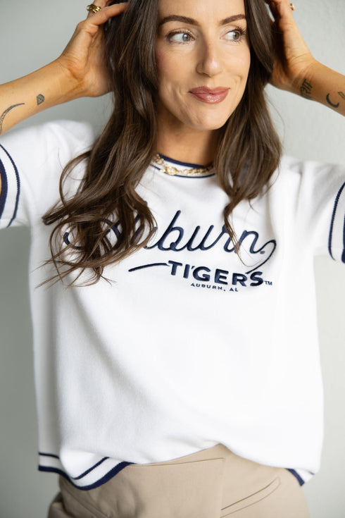 Auburn Clayton Classic Luxe Sweater Tee