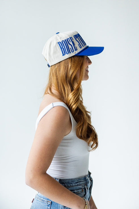 Boise State Saturday Stretch 5 Panel Canvas Baseball Hat