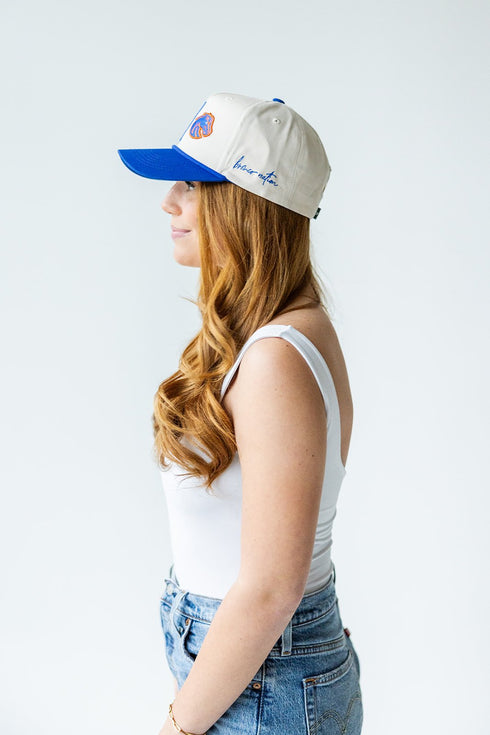 Boise State Saturday Stretch 5 Panel Canvas Baseball Hat