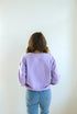 Clemson College Lines Embossed Fleece Women's Crew