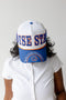 Boise State Phipps Away Split Hat 5 Panel Canvas Baseball Hat