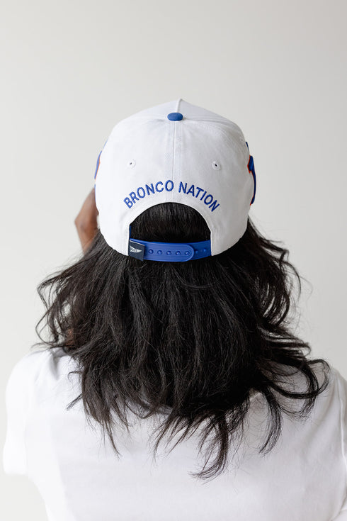Boise State Phipps Away Split Hat 5 Panel Canvas Baseball Hat