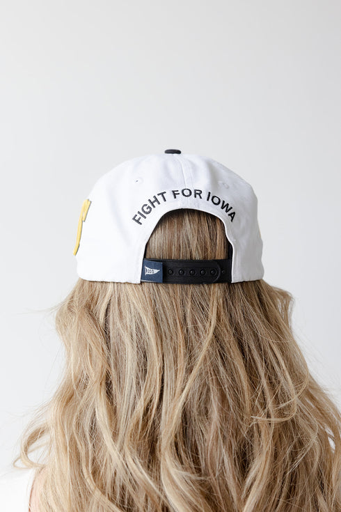 Iowa Phipps Away Split Hat 5 Panel Canvas Baseball Hat