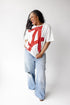 Alabama Lawson Logo Oversized Tee