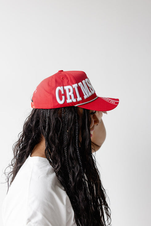 Alabama Phipps Split Hat 5 Panel Canvas Baseball Hat
