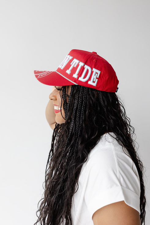 Alabama Phipps Split Hat 5 Panel Canvas Baseball Hat