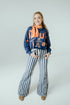 Auburn Patched Up Cropped Longsleeve