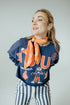 Auburn Patched Up Cropped Longsleeve