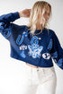BYU Patched Up Cropped Longsleeve
