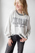 Colorado Queen Oversized Striped Crew Sweater
