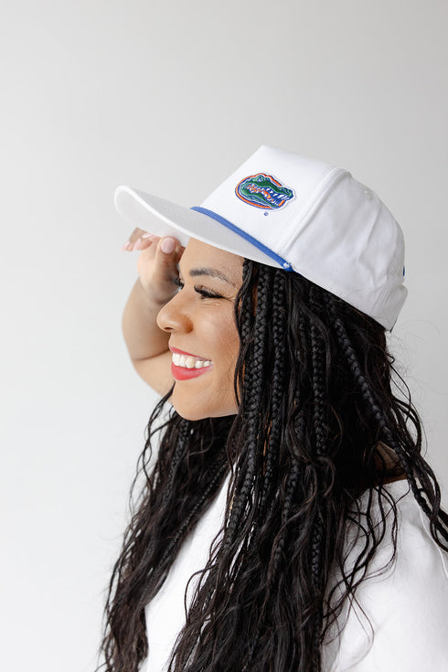 Florida Hustle Luxe 5 Panel Canvas Baseball Hat