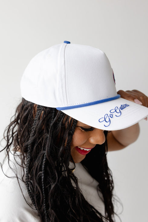 Florida Hustle Luxe 5 Panel Canvas Baseball Hat