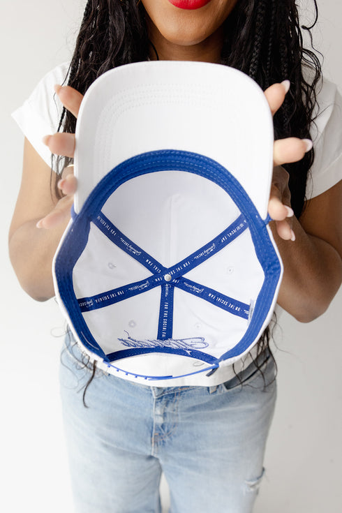 Florida Hustle Luxe 5 Panel Canvas Baseball Hat