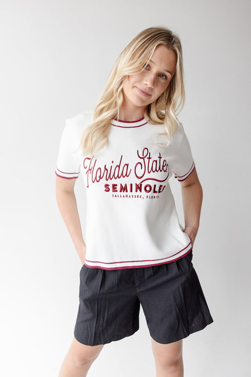 FSU Clayton Classic Luxe Sweater Tee