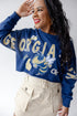 Georgia Tech Patched Up Cropped Longsleeve