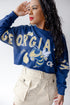 Georgia Tech Patched Up Cropped Longsleeve