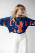 Illinois Patched Up Cropped Longsleeve