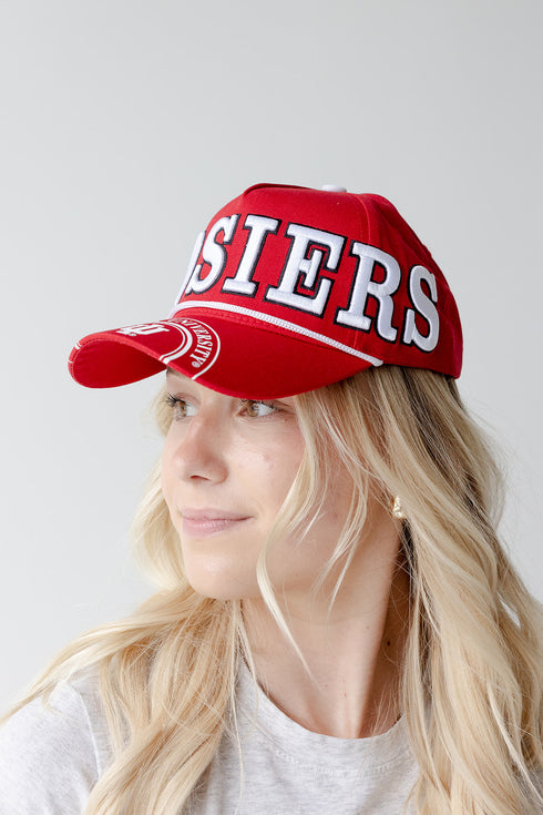 Indiana Phipps Split Hat 5 Panel Canvas Baseball Hat
