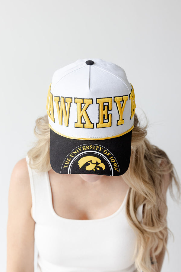 Iowa Phipps Away Split Hat 5 Panel Canvas Baseball Hat