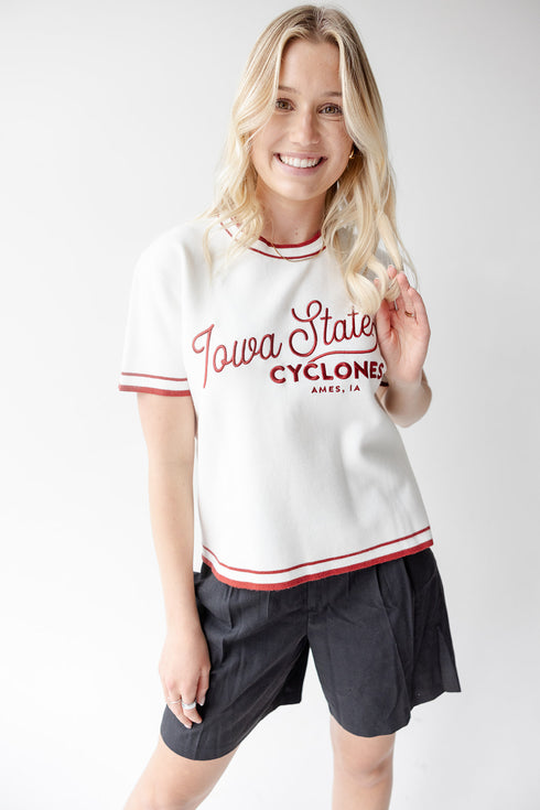 Iowa State Clayton Classic Luxe Sweater Tee