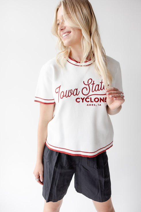 Iowa State Clayton Classic Luxe Sweater Tee