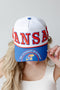 Kansas Phipps Away Split Hat 5 Panel Canvas Baseball Hat
