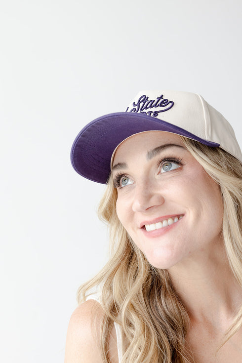 Kansas State Clayton Classic 5 Panel Canvas Baseball Hat
