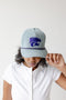 Kansas State Statement Denim Denim Baseball Hat