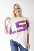 LSU Lawson Logo Oversized Tee