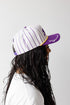 LSU Pinstripe Hat 5 Panel Canvas Baseball Hat
