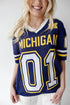 Michigan Sideline Sweater Jersey
