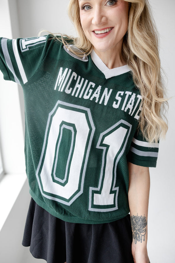 Michigan State Sideline Sweater Jersey