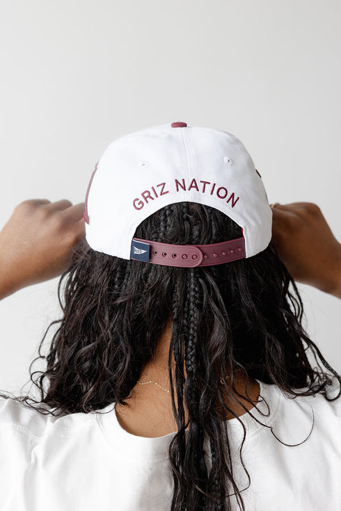 Montana Phipps Away Split Hat 5 Panel Canvas Baseball Hat