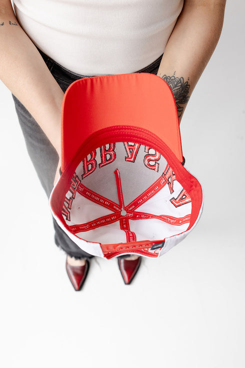 Nebraska Phipps Away Split Hat 5 Panel Canvas Baseball Hat