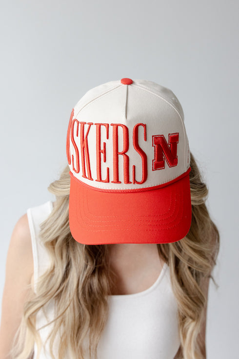 Nebraska Saturday Stretch 5 Panel Canvas Baseball Hat