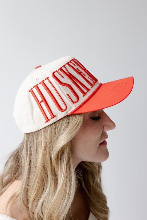 Nebraska Saturday Stretch 5 Panel Canvas Baseball Hat
