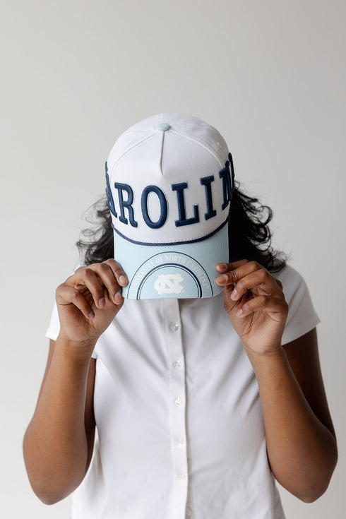 North Carolina Phipps Away Split Hat 5 Panel Canvas Baseball Hat