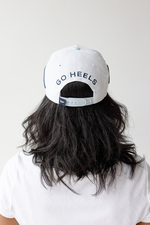 North Carolina Phipps Away Split Hat 5 Panel Canvas Baseball Hat