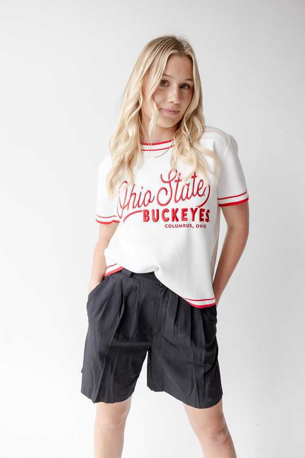Ohio State Clayton Classic Luxe Sweater Tee