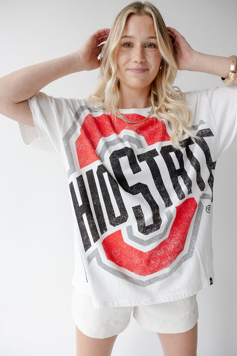 Ohio State Lawson Logo Oversized Tee