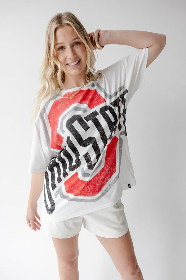 Ohio State Lawson Logo Oversized Tee