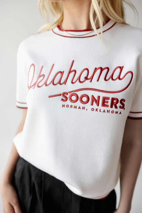Oklahoma Clayton Classic Luxe Sweater Tee