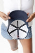 Ole Miss Pinstripe Hat 5 Panel Canvas Baseball Hat