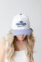 Penn State Albon Checkered 5 Panel Canvas Baseball Hat