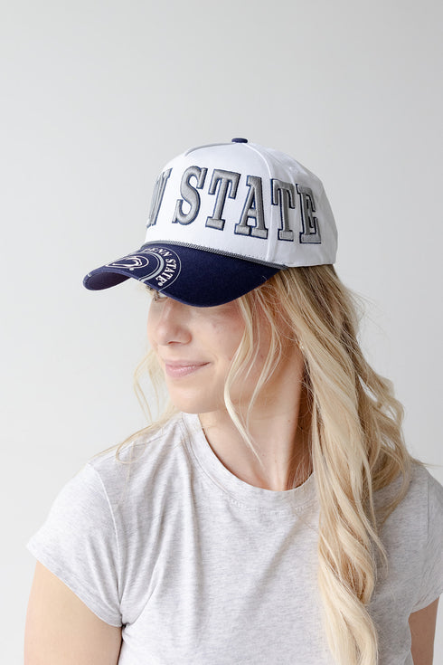 Penn State Phipps Away Split Hat 5 Panel Canvas Baseball Hat